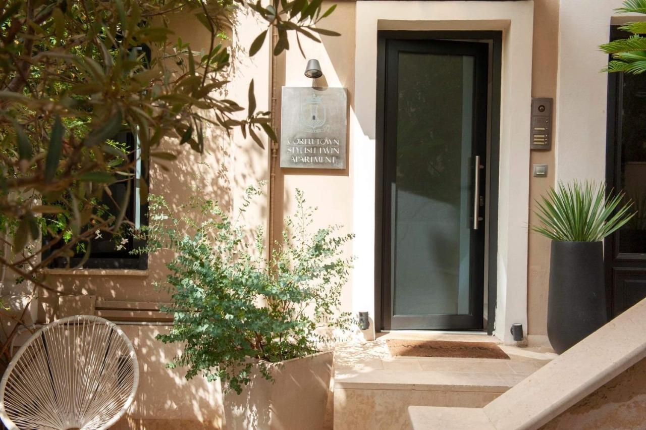 Corfu Town Stylish Twin Apartment Exterior photo